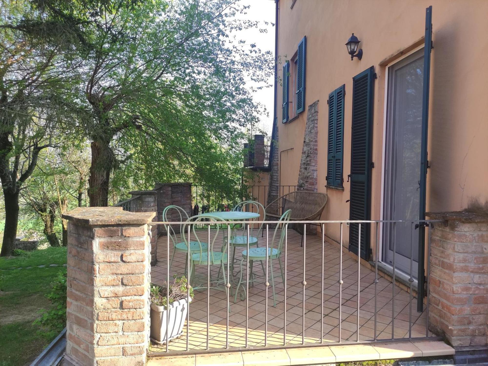 La Pergola Bed & Breakfast Becedasco Bagian luar foto